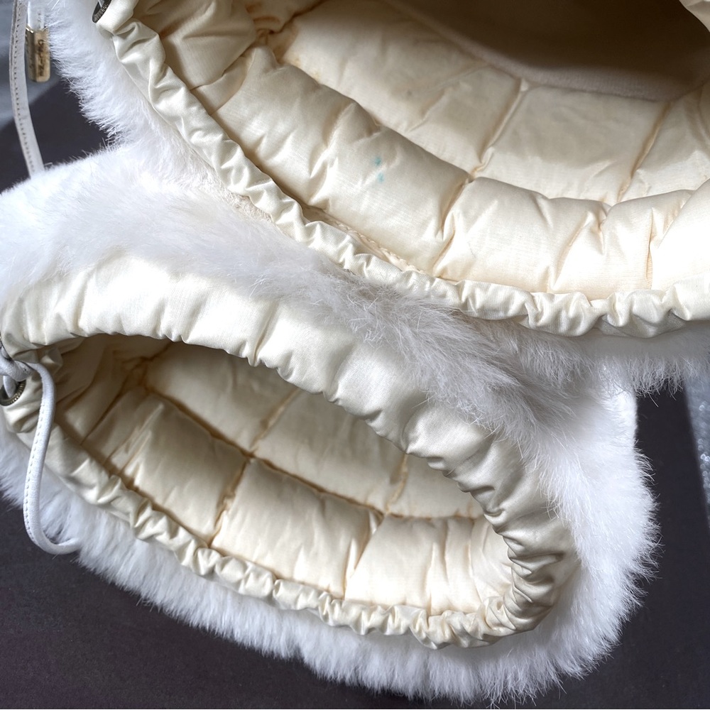 ✨HP✨AUTH CELINE MOON BOOTS Leather & Rabbit Fur EUC 38-40 - Picture 13 of 17